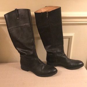 Enzo Angiolini Black Tall Boots